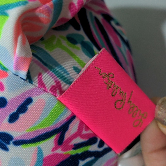 lily Pulitzer monkey stuffed animal - Picture 3 of 3